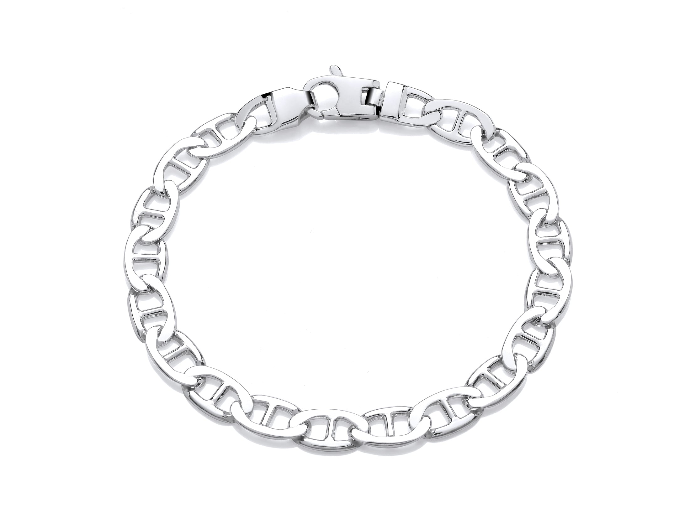 Silver Marine Link Bracelet
