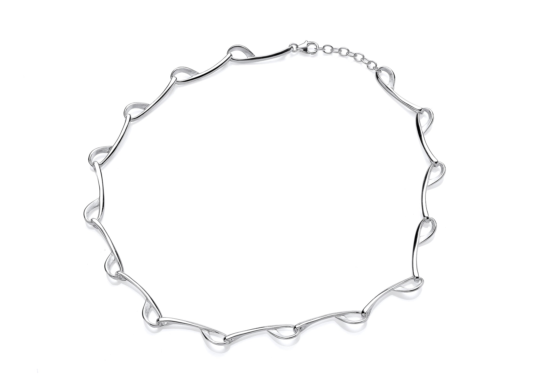 Silver Golf Club Link Necklet