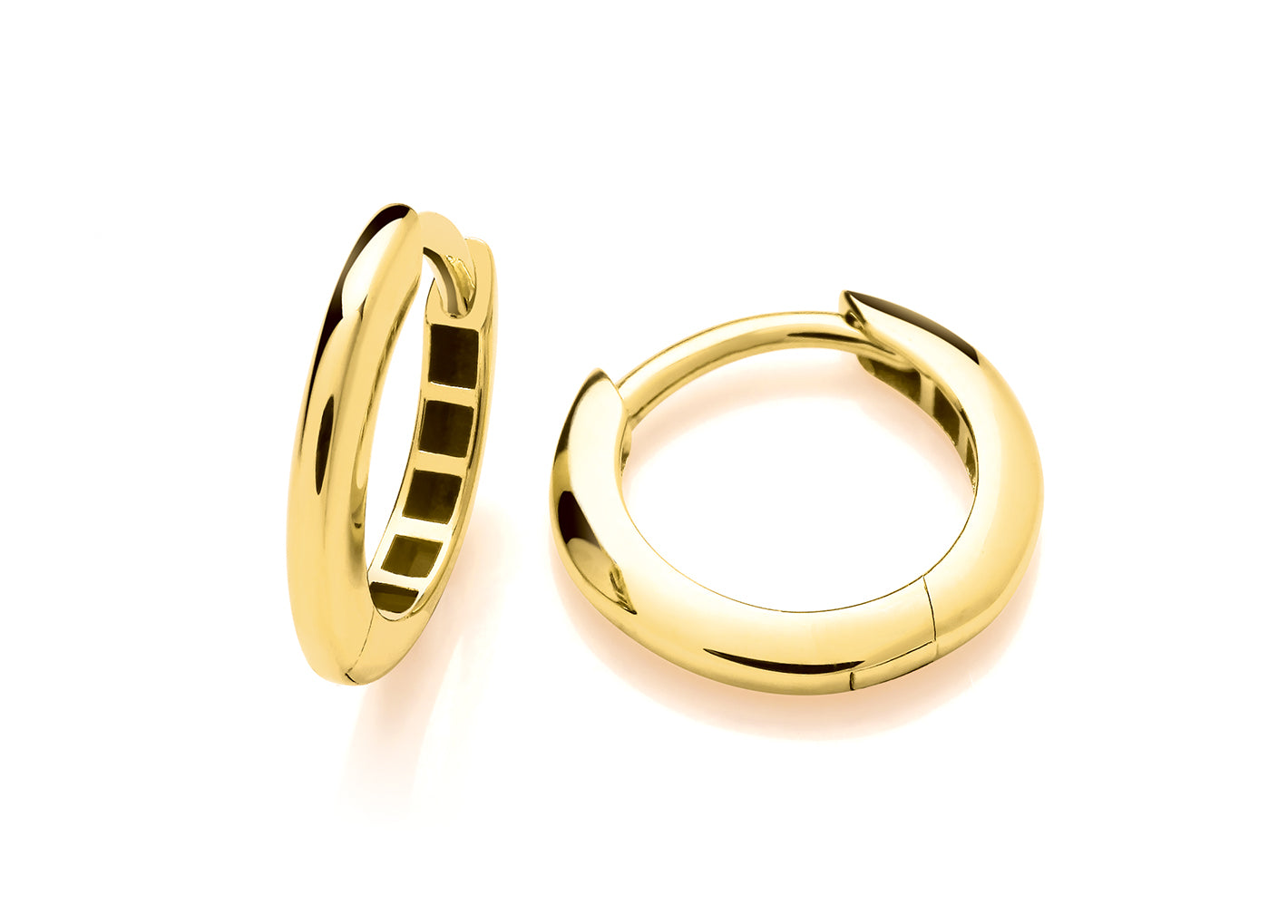 Yellow Gold Huggie Earrings